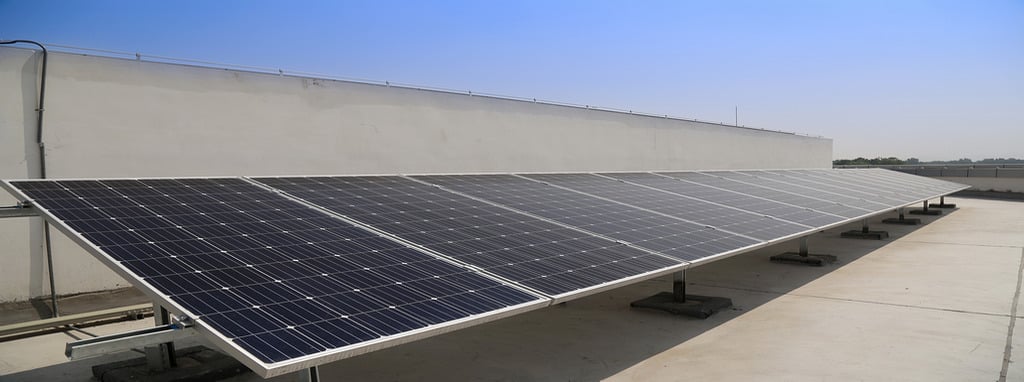 Qué es un techo solar industrial